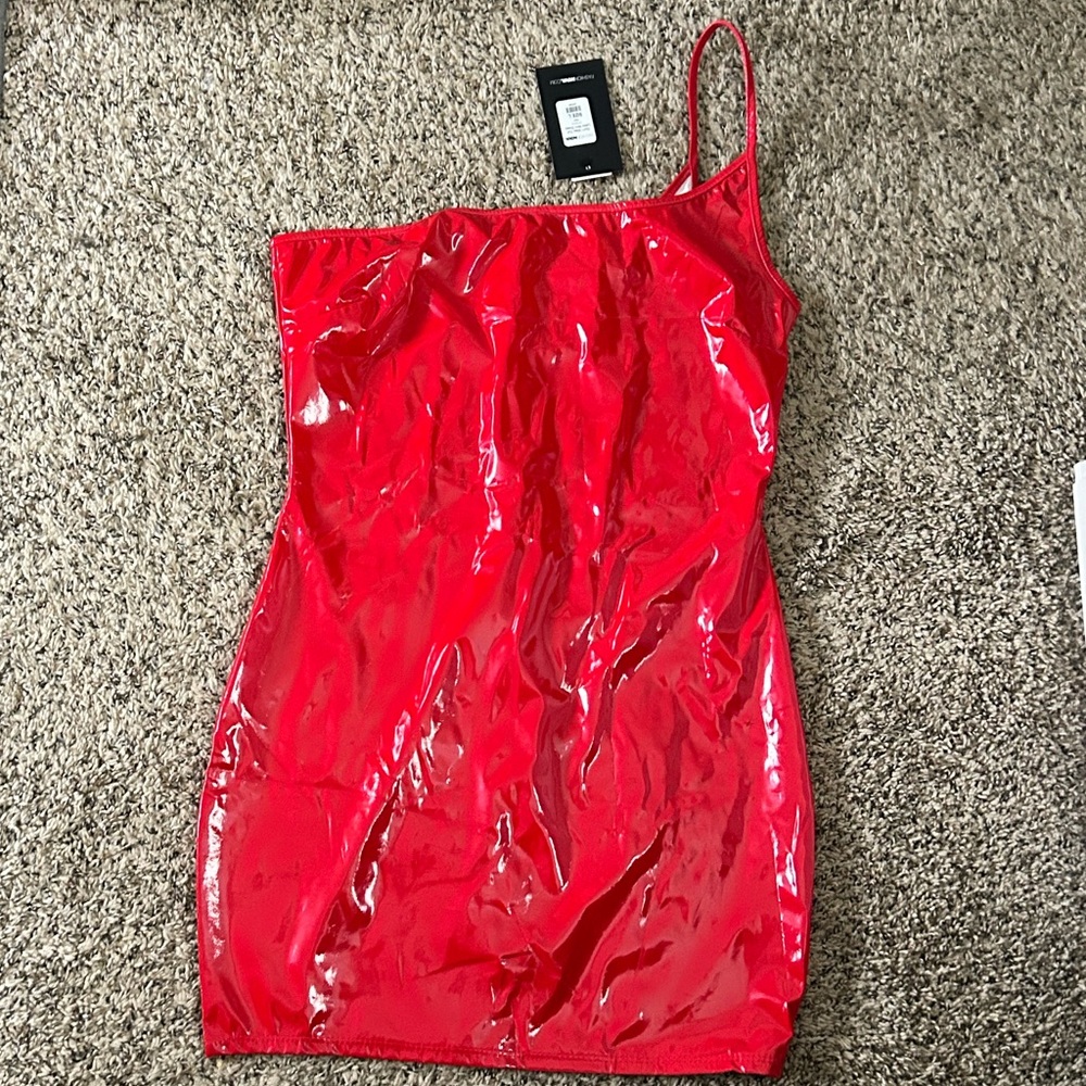 Mini Red Women's Dress